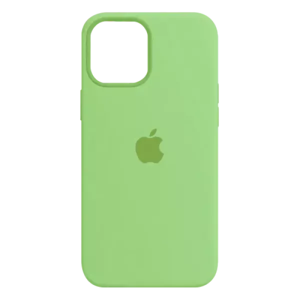 Funda Silicone Case Iphone 16 Pro Max Verde Claro